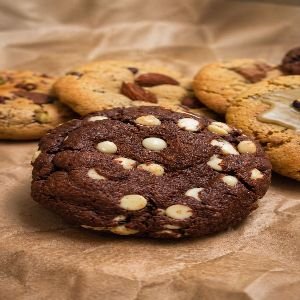 Kakao med vitchokolad Cookie